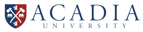 Acadia University logo
